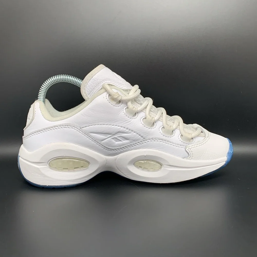 Reebok Question Low‎ White Basketball Shoes Men’s Sz 5.5 Women’s Sz 6.5 EU 37